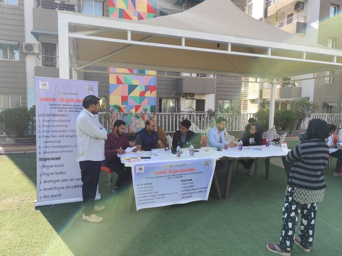 Davalogy free check-up in progress